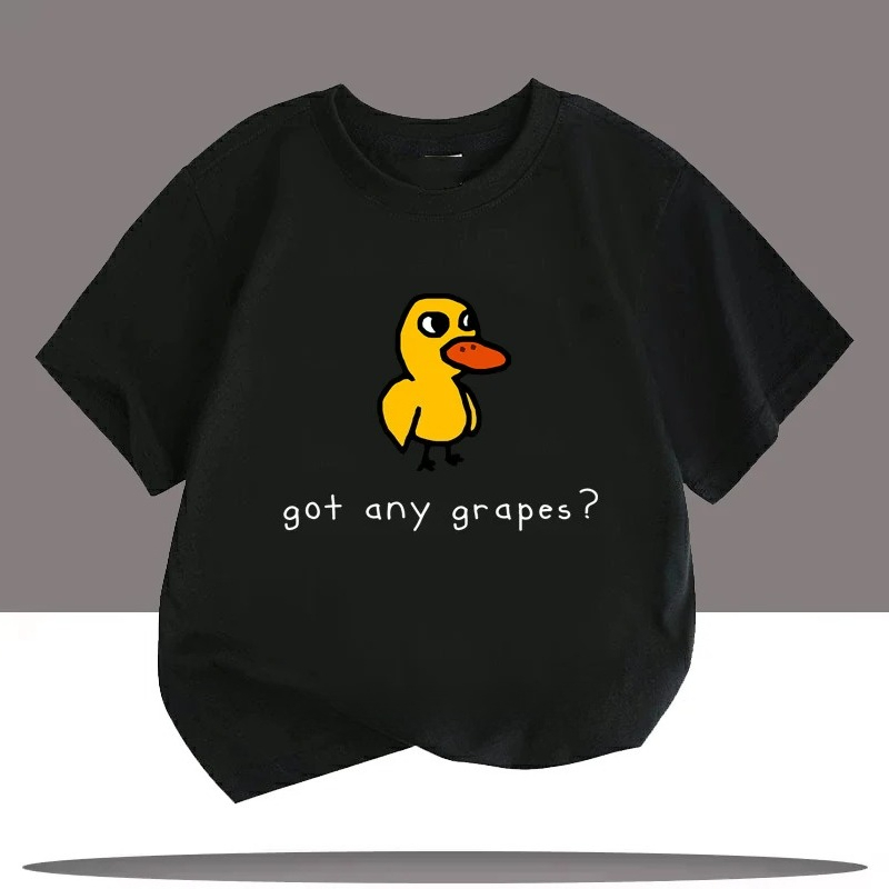 Summer Duck Clothing - 어린이 의류 오리 그래픽 프린트 티셔츠