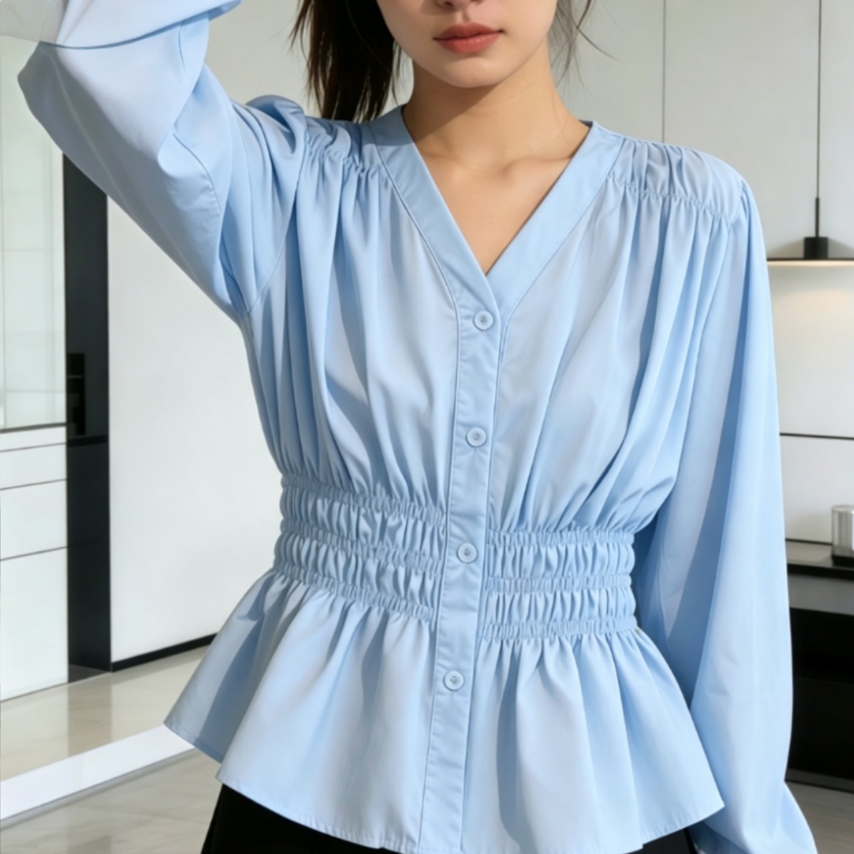 200파운드 이상 체중 여성용 오피스룩 셔츠 및 블라우 - Summer Clothing In French 리뷰 및 가격