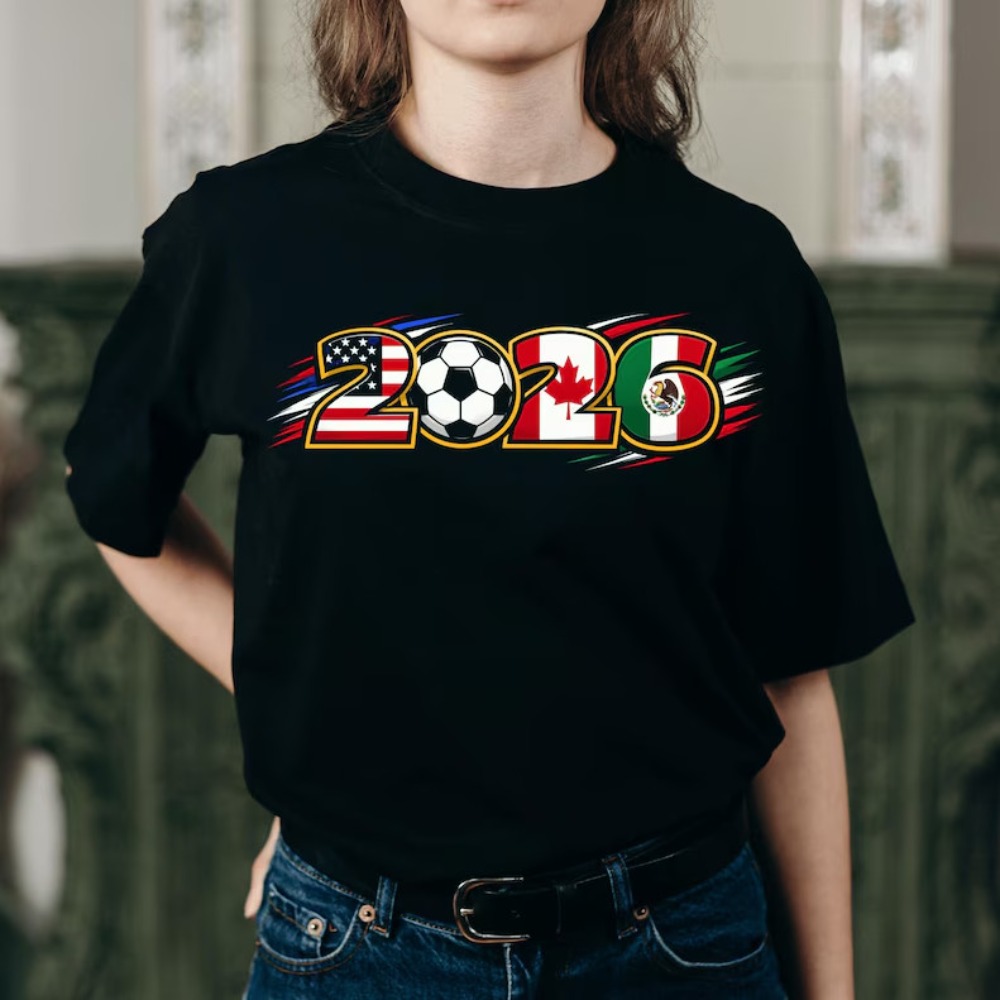 2026 미국 캐나다 멕시코 축구 그래픽 남성 여성 코 - Summer Clothing Women Canada 리뷰 및 가격