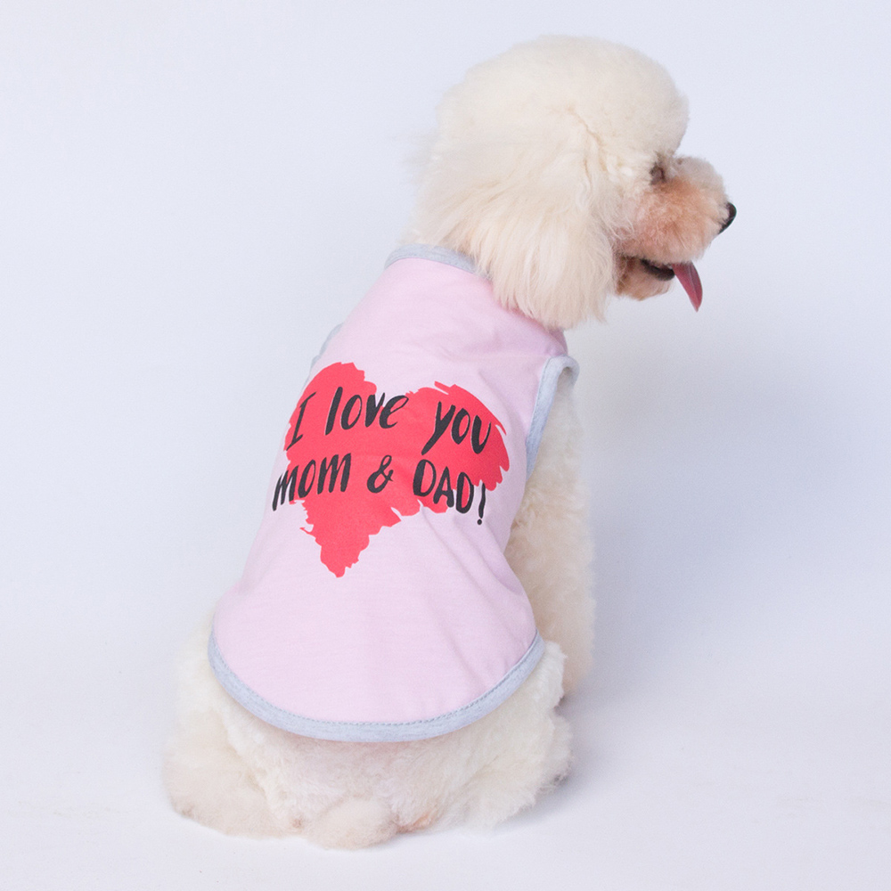 사랑스러운 강아지 고양이 개 민소매 조끼 작은 개를위한 - Summer Loving Clothing 리뷰 및 가격