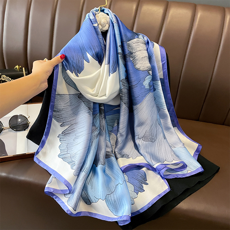 2023 스페인 럭셔리 실크 스카프 브랜드 디자이너 O - Summer Clothing Hijab 리뷰 및 가격