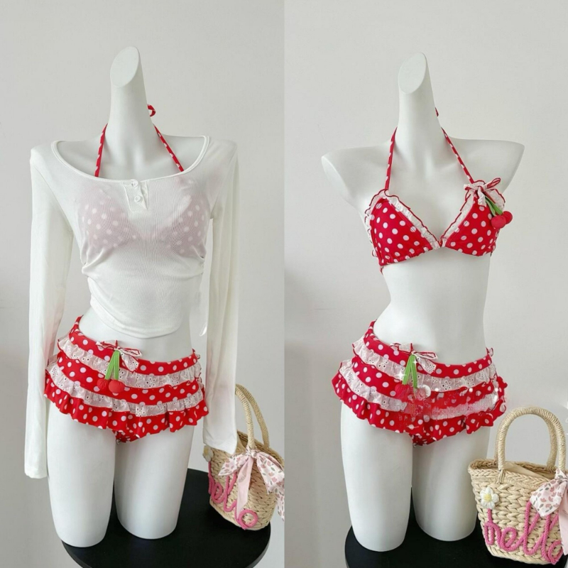 2025 신상 비키니 세트 3피스 프린트 디자인 여름  - Summer Loving Clothing 리뷰 및 가격