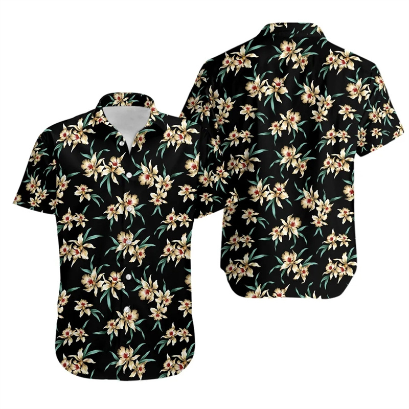 하와이안 캐주얼 패션 셔츠 남성용 의류, 노란색 오리  - Summer Duck Clothing 리뷰 및 가격