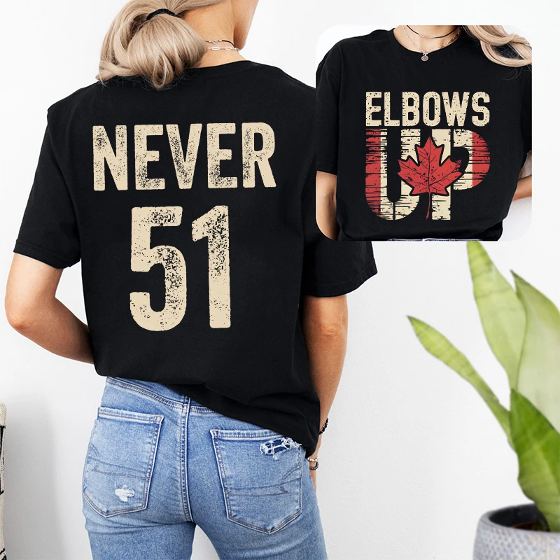 Retro Elbows Up Never 51 캐나다 프 - Summer Clothing Women Canada 리뷰 및 가격