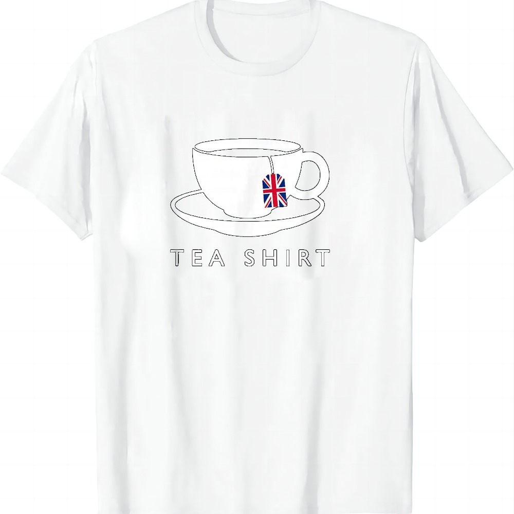 I Love English Tea 영국 국기 티셔츠 여 - Summer Clothing Uk 리뷰 및 가격