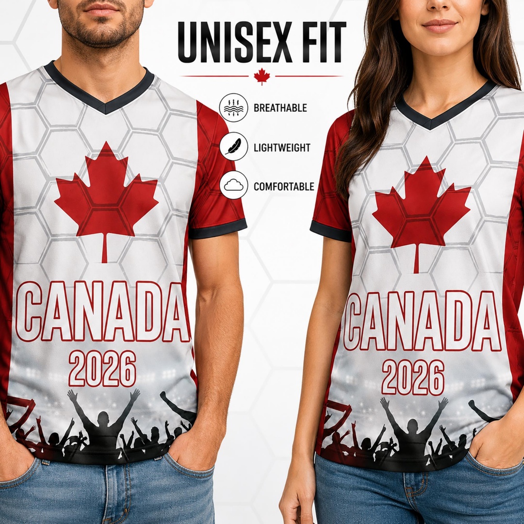 2026 캐나다 축구 유니폼 유니섹스 팬 의류 선물 축 - Summer Clothing Women Canada 리뷰 및 가격