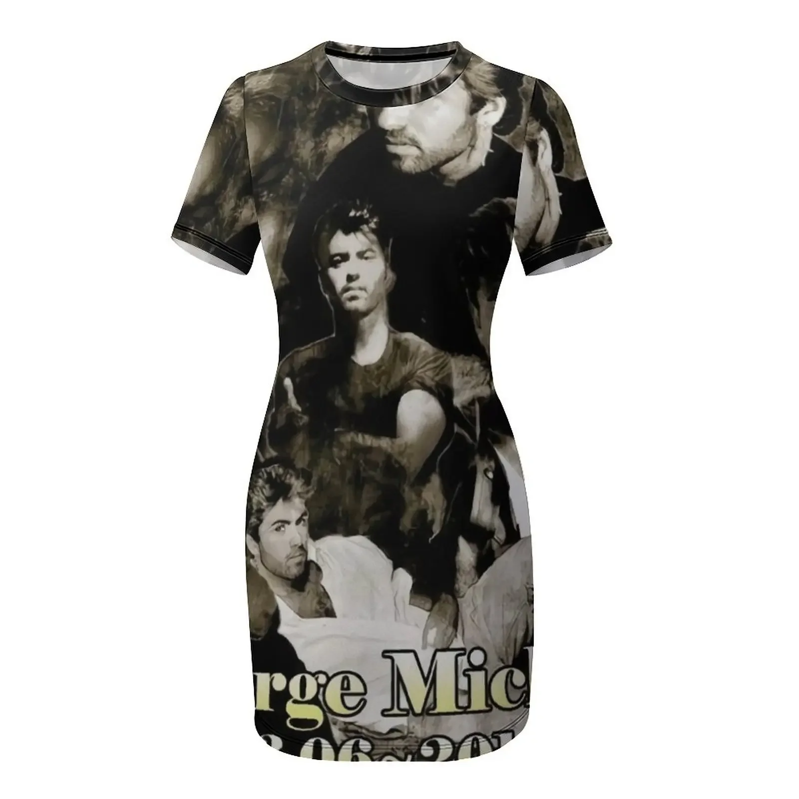 Michael RIP UK Yunani 팝스타 반팔 드 - Summer Clothing Uk 리뷰 및 가격
