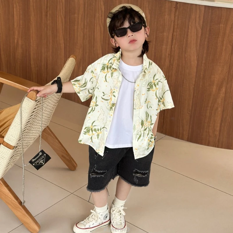 2025 해변 가족 부모-자녀 커플룩 셔츠 휴가복 아빠 - Summer Clothing Looks 리뷰 및 가격